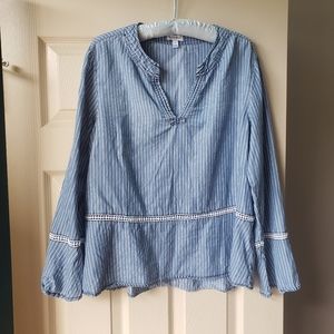 Large blue Love, Fire shirt